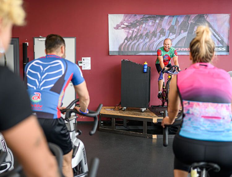 Fitnessstudio cityaktiv Schwabach Kursleiter für Indoor Cycling